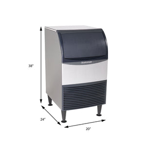 Scotsman 20" Wide Undercounter Ice Machine, Nugget Ice (167 lbs.)
