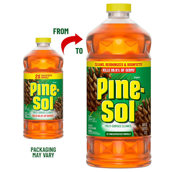 Pine-Sol Multi-Surface Cleaner, Pine Scent, 2 ct., 120 fl. oz.