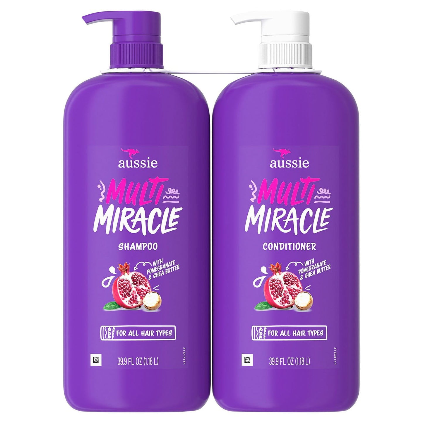 Aussie Multi Miracle Shampoo & Conditioner, 39.9 fl. oz., 2 pk.