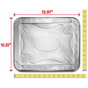 Member's Mark Aluminum Steam Table Lids, Half Size, 100 ct.
