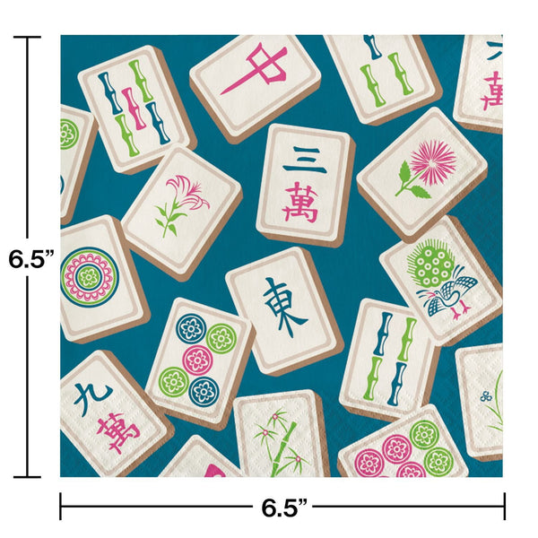 Artstyle Mahjong 3-Ply Paper Napkins, 6.5 in., 200 ct.