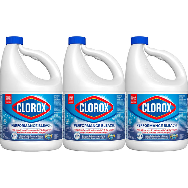 Clorox Performance Bleach, 3 ct., 363 fl. oz.