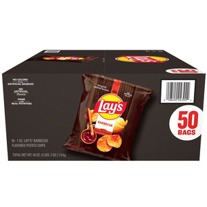 Lay's Barbecue Potato Chips, 1 oz., 50 pk.