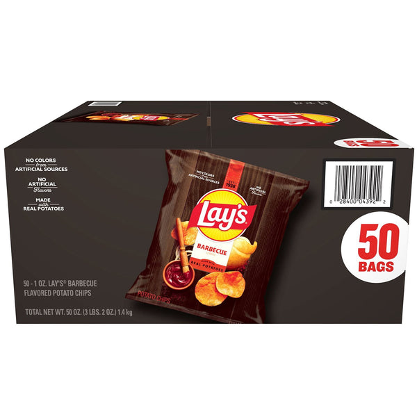Lay's Barbecue Potato Chips, 1 oz., 50 pk.