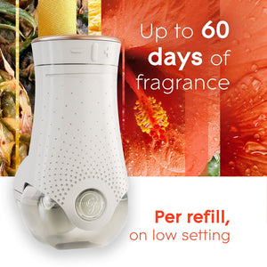 Glade PlugIns Scented Oil, Hawaiian Breeze, 1 Warmer + 9 Refills