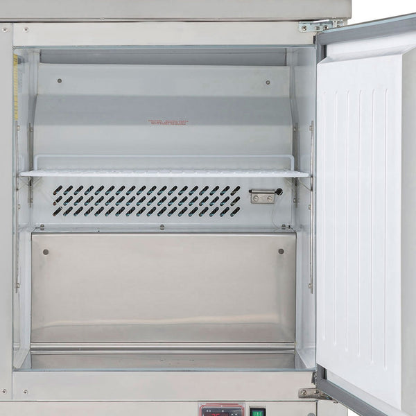 Maxx Cold X-Series Double Door Undercounter Commercial Refrigerator in Stainless Steel (12 cu. ft.)