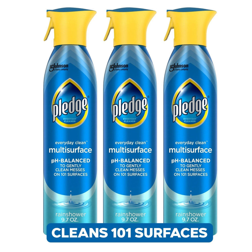 Pledge Multisurface Cleaner, Rainshower, 3 ct., 29 oz.