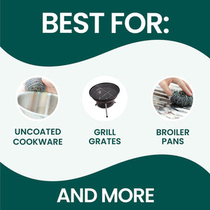 Scotch-Brite Stainless Steel Extra Large Scrubbers,16 ct.