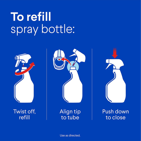 Clorox Clean-Up All-Purpose Cleaner + Bleach, Original Spray + Refill