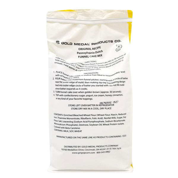 Gold Medal Pennsylvania Deluxe Dutch Funnel Cake Mix 5 lb. bags, 6 ct.