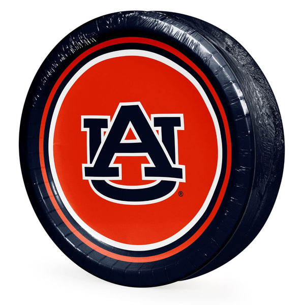 Auburn Tigers NCAA Round Paper Plates, 10