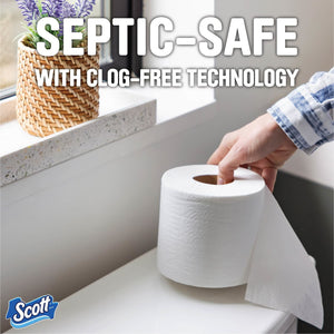 Scott 1000 1-Ply Toilet Paper 45 rolls, 1,000 sheets/roll