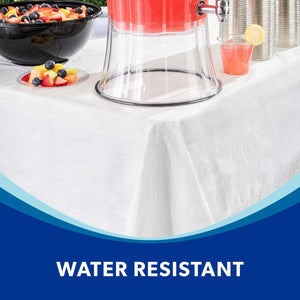 Member's Mark White 3-Ply Tissue Tablecovers, 54" x 108