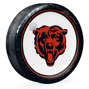 Chicago Bears NFL Round Paper Plates, 10