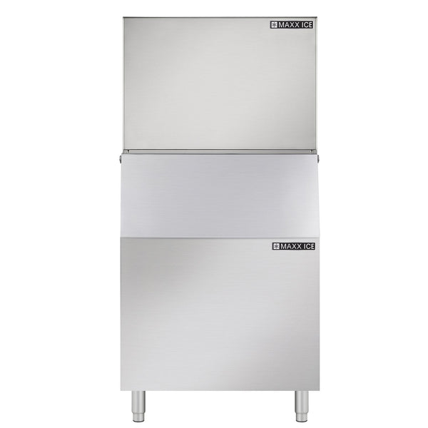 Maxx Ice 30" Modular Stainless Steel Commercial Ice Machine, 450 lb.