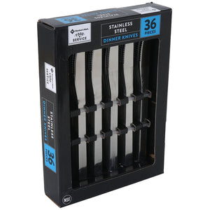 Member's Mark Stainless Steel Dinner Knife Set 36 ct.