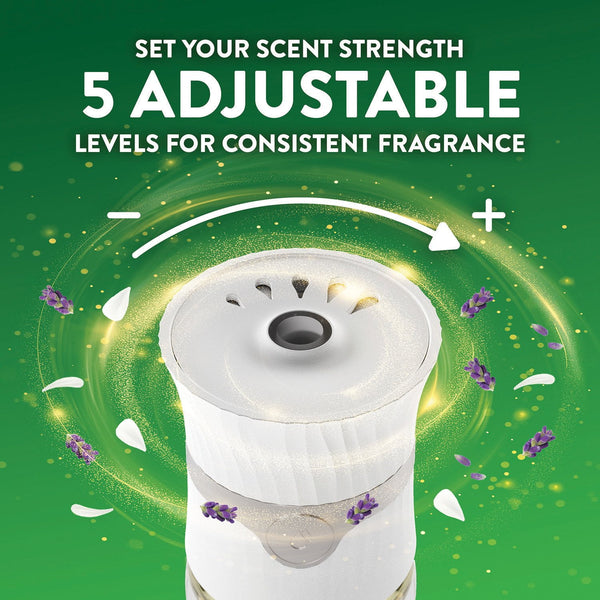 Air Wick Plug In Essential Oil Air Freshener Refills, Lavender & Chamomile, 9 refills
