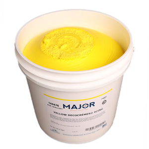 Major DecoCremes Icing, Yellow 14 lbs.