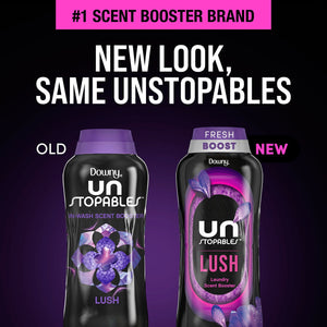 Downy Unstopables  In-Wash Laundry Scent Booster Beads, Lush, 39.9 oz