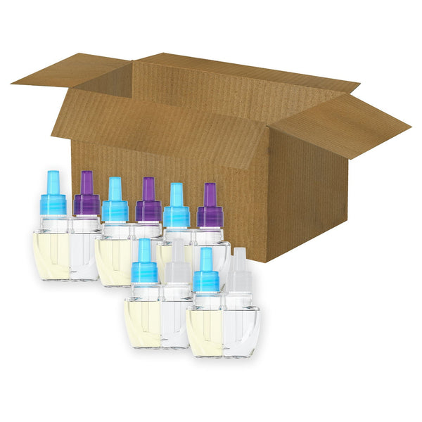 Febreze Plug Air Freshener, Mediterranean Lavender + Linen & Sky, 5 refills, 4.35 fl. oz.