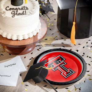 Texas Tech Red Raiders NCAA Round Paper Plates, 10