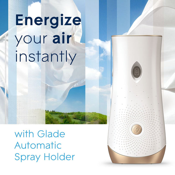 Glade Automatic Spray Air Freshener Refills, Clean Linen, 4 ct.