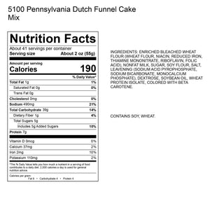 Gold Medal Pennsylvania Deluxe Dutch Funnel Cake Mix 5 lb. bags, 6 ct.