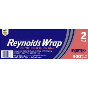 Reynolds Wrap Every Day 12" Aluminum Foil, 200 sq. ft., 2 pk.