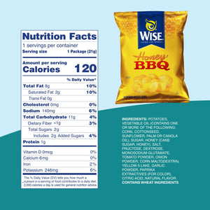Wise Variety Pack Snacks, 50 pk.