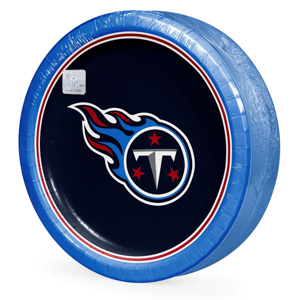 Tennessee Titans NFL Round Paper Plates, 10