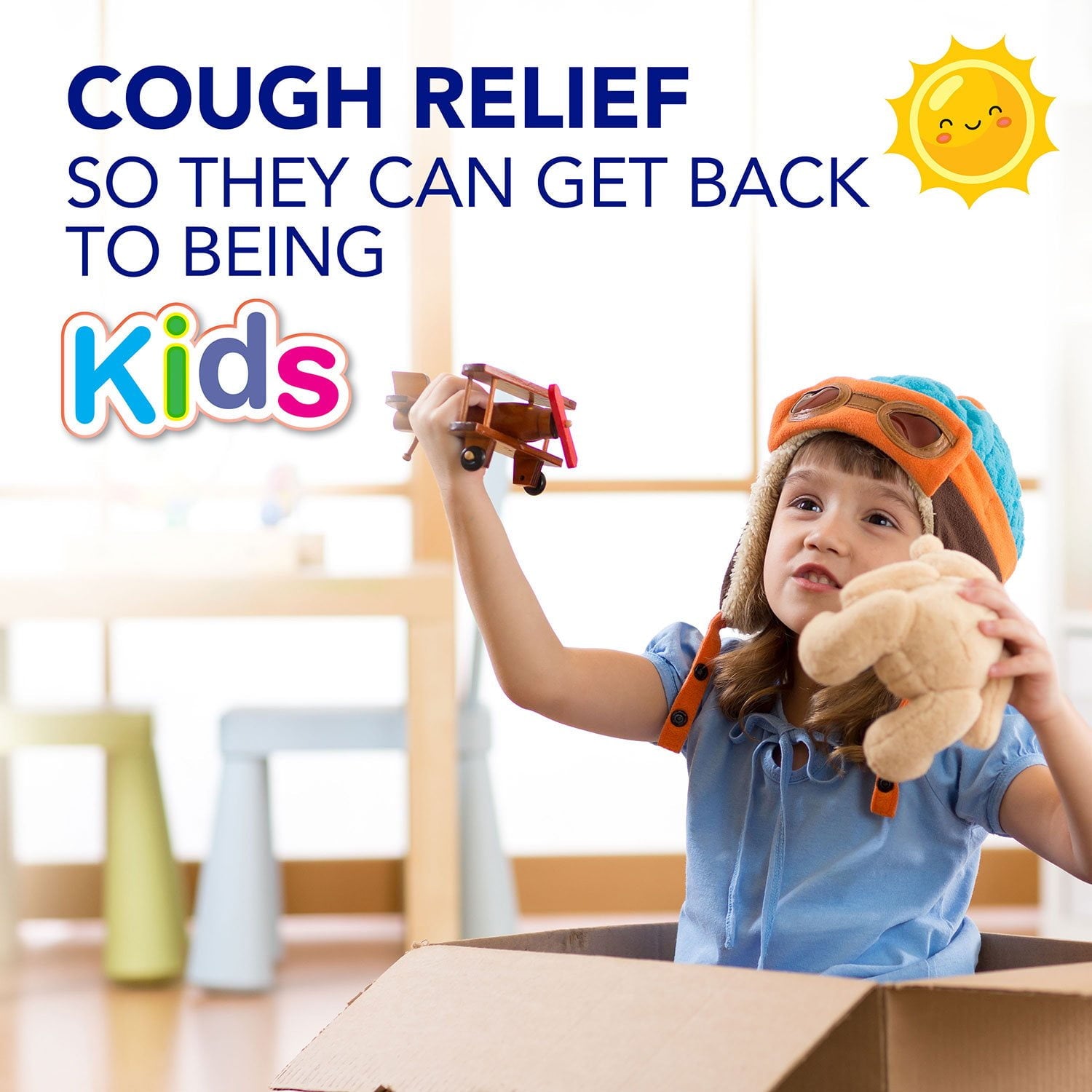 Vicks DayQuil & NyQuil Kids' Cold & Cough Liquid, Berry, 8 fl. oz., 3 pk.