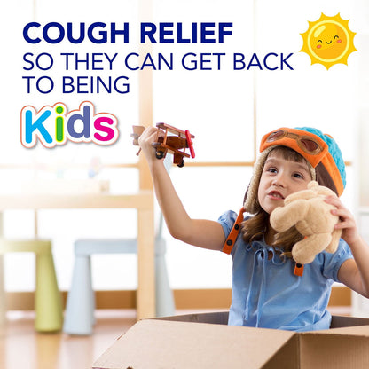 Vicks DayQuil & NyQuil Kids' Cold & Cough Liquid, Berry, 8 fl. oz., 3 pk.