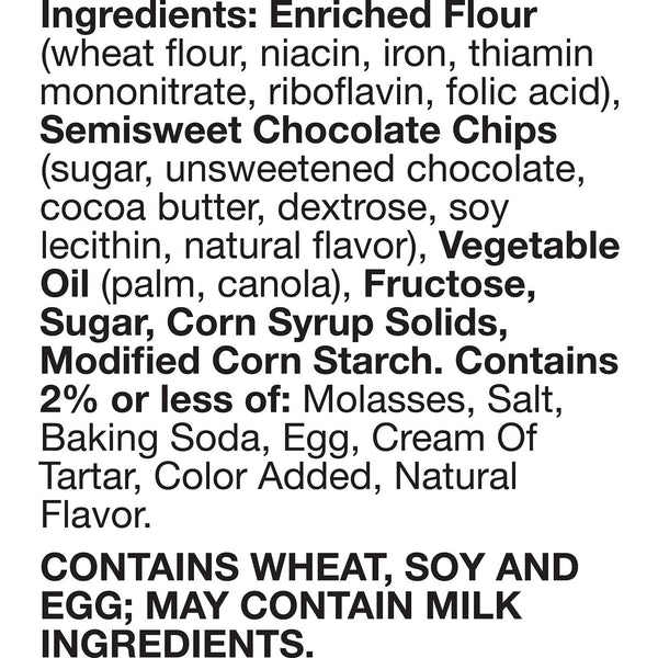 Pillsbury Soft Baked Mini Chocolate Chip Cookies, 1.5 oz., 28 pk.