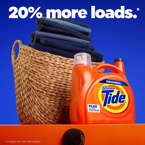 Tide Liquid Laundry Detergent, Original, 152 loads, 170 fl. oz.
