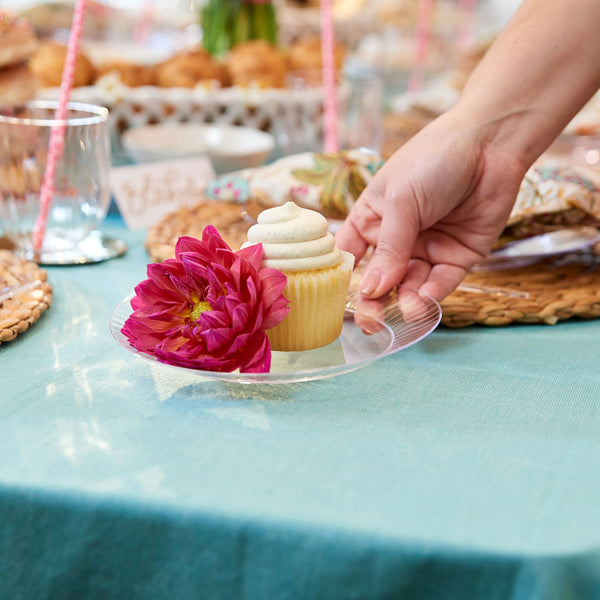 Chinet Crystal Clear Plastic Dessert Plate, 7" 150 ct.