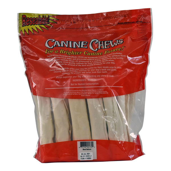 Canine Chews Premium All-Natural Beef Hide Canine Retrievers, 15 ct.