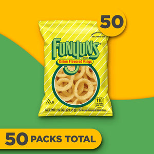 Funyuns Onion Rings Snacks, 0.75 oz., 50 ct.