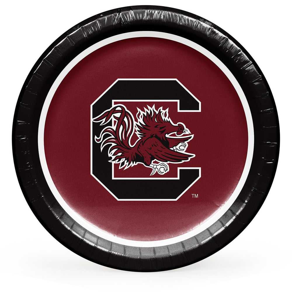 South Carolina Gamecocks NCAA Round Paper Plates, 10