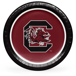 South Carolina Gamecocks NCAA Round Paper Plates, 10