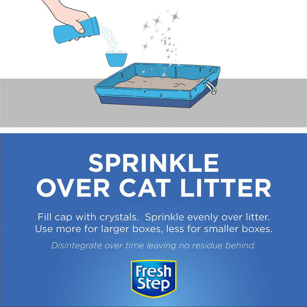 Fresh Step, Litter Box Deodorizing Crystals, Fresh Scent, 2 pk., 70 oz.