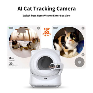 Petkit Purobot Ultra AI-Powered Automatic Litter Box with 360° Health & Behavior Tracking