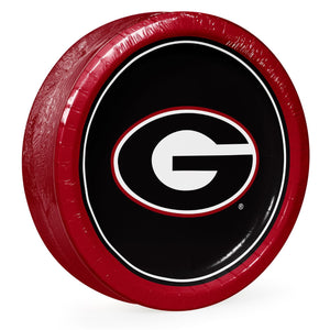 Georgia Bulldogs NCAA Round Paper Plates, 10