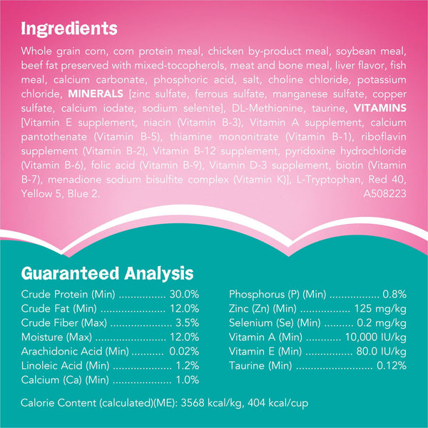 Friskies Land & Sea Adventures, Chickn and Ocean Fish Flavored, Adult Dry Cat Food, 32 lbs.