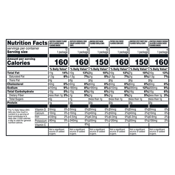 Frito-Lay Bold Mix, Variety Pack Chips, 50 pk.