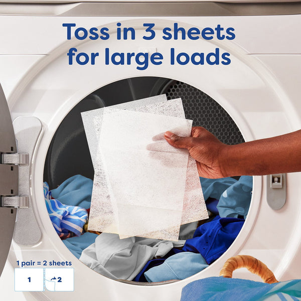 Bounce Select a Size Free & Gentle Dryer Sheets, Unscented, 400 ct.