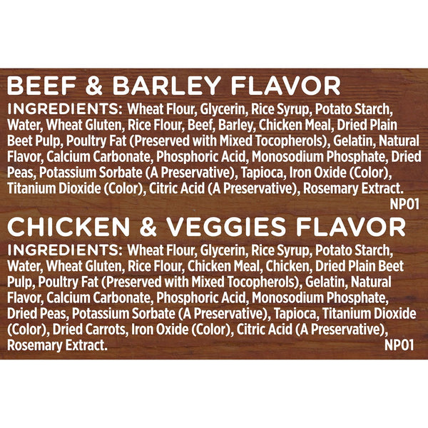 Rachael Ray Nutrish Soup Bones Dog Treat Variety Pack, Beef & Chicken, 11 ct., 2 pk.