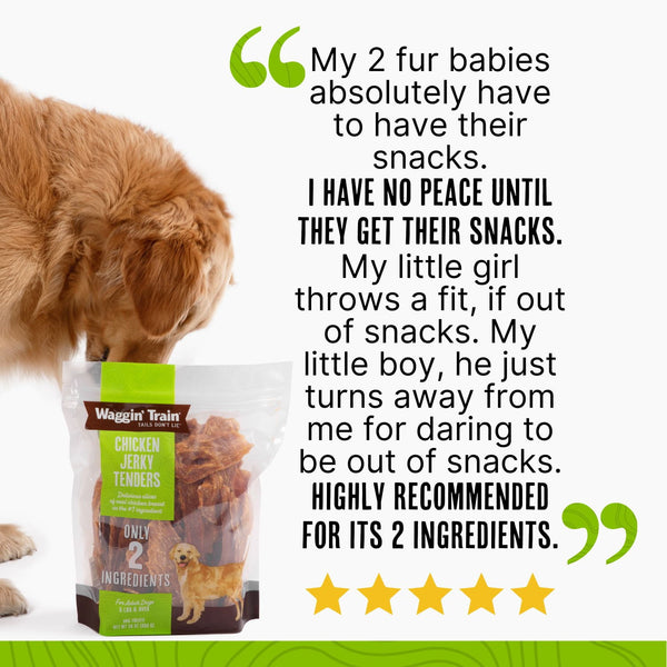 Waggin Train Chicken Jerky Dog Treats, 36 oz.