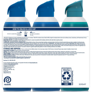 Lysol Air Sanitizer, White Linen and Simple Fresh, 3 ct., 36 oz.