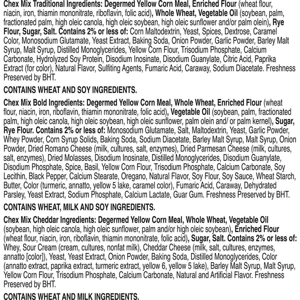 Chex Mix Savory Snack Mix Variety, 1.75 oz., 30 pk.