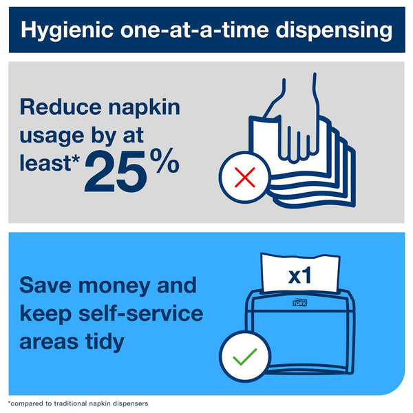 Tork Xpressnap 1-Ply Brown Interfold Dispenser Napkins, 12 pks., 500 napkins/pk.